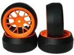 Spec D CS Wheel Offset +3 Orange