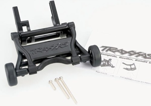 3678 - Wheelie bar, assembled (black) (TRA3678)